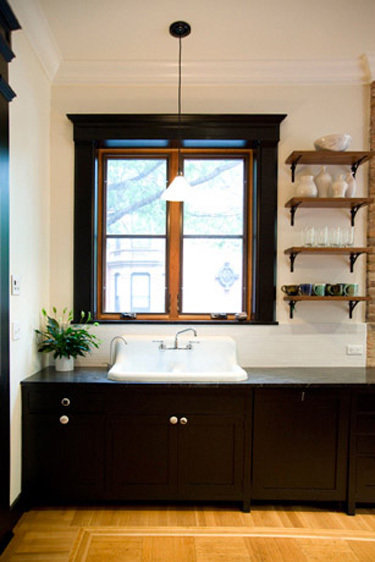 Фотография: Кухня и столовая в стиле Прованс и Кантри, Дом, Дома и квартиры, Перепланировка, Нью-Йорк – фото на InMyRoom.ru