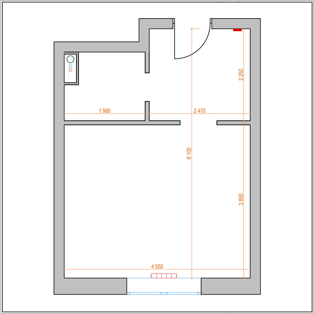 Фотография: Планировки в стиле , Квартира, Студия, Перепланировка, Москва, до 40 метров, Ольга Катюк – фото на INMYROOM Фотография: Планировки в стиле , Квартира, Студия, Перепланировка, Москва, до 40 метров, Ольга Катюк – фото на INMYROOM