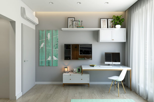 Фото из портфолио Проект квартиры 153 м2 – фотографии дизайна интерьеров на INMYROOM