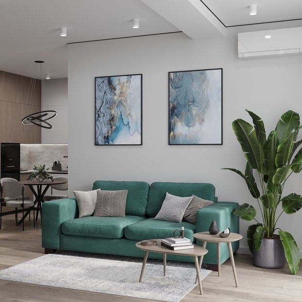 Фото из портфолио Проект квартиры – фотографии дизайна интерьеров на INMYROOM