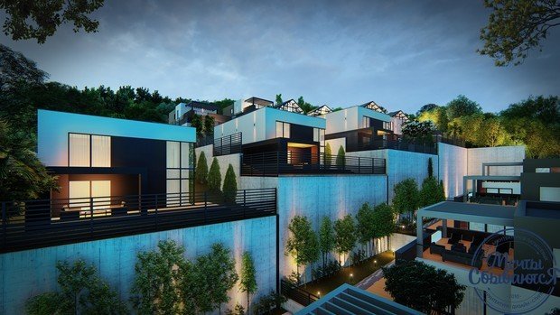 Фото из портфолио Проект южного посёлка – фотографии дизайна интерьеров на INMYROOM