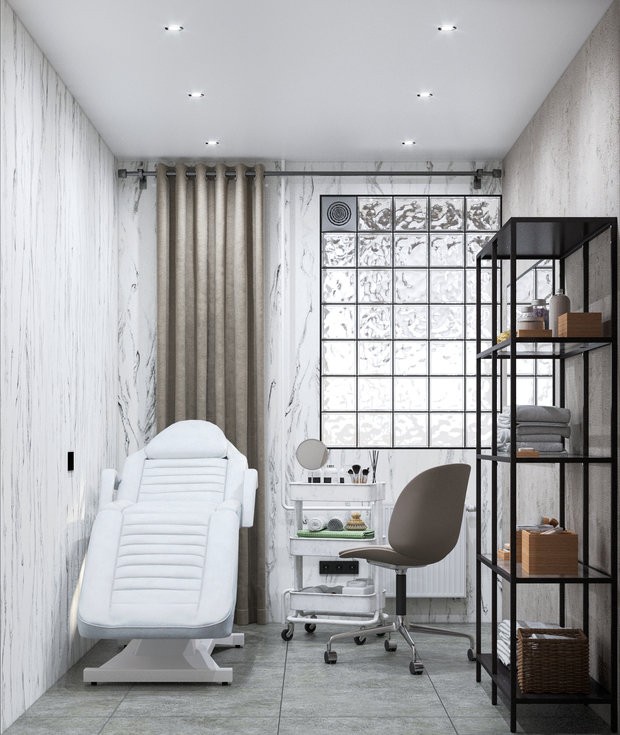 Фото из портфолио Салон красоты Эстет 115 кв.м г.Москва – фотографии дизайна интерьеров на INMYROOM