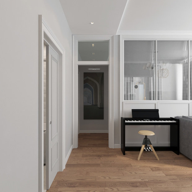 Фото из портфолио TUSHINO FLAT – фотографии дизайна интерьеров на INMYROOM