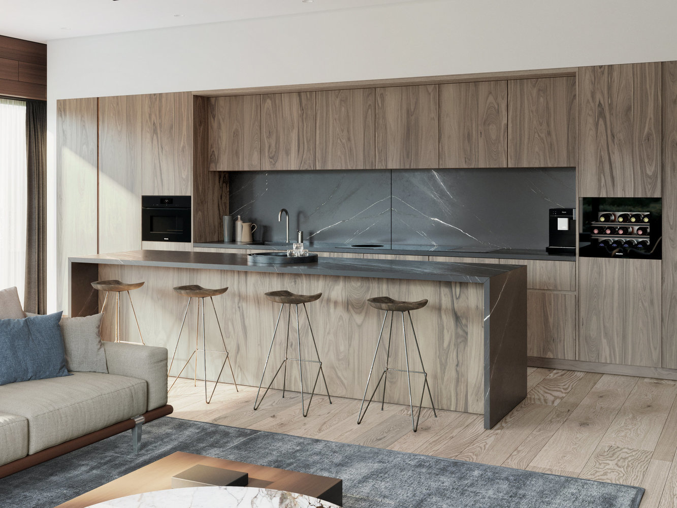 Фотография: Кухня и столовая в стиле Современный, Минимализм, Miele, Гид, G7000 – фото на INMYROOM Фотография: Кухня и столовая в стиле Современный, Минимализм, Miele, Гид, G7000 – фото на INMYROOM