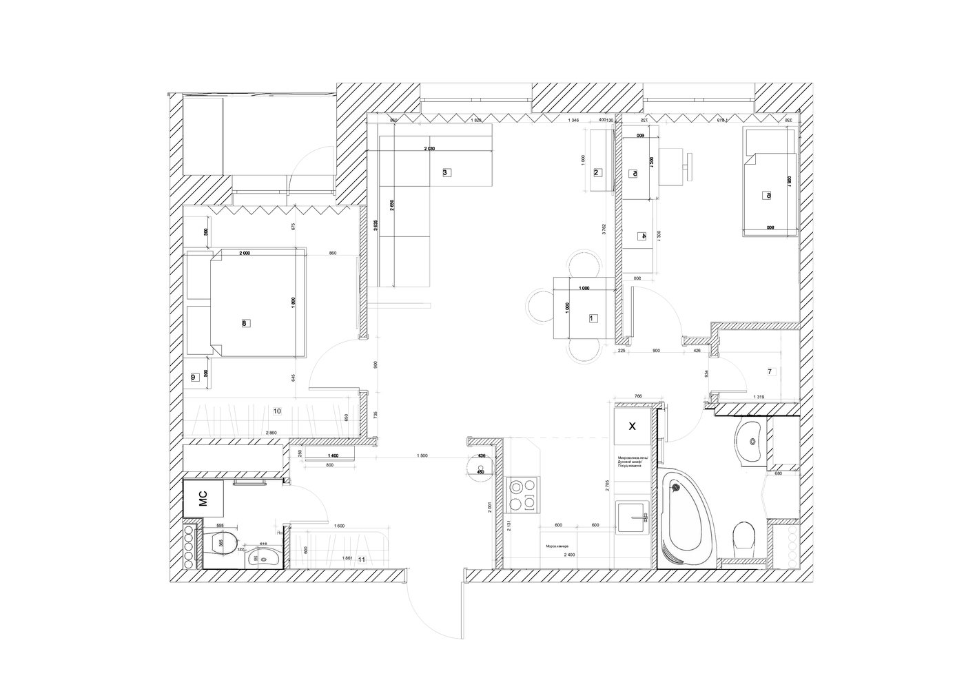 Фотография: Планировки в стиле , Современный, Квартира, Проект недели, Москва, 3 комнаты, 60-90 метров, Евгения Постухова – фото на INMYROOM Фотография: Планировки в стиле , Современный, Квартира, Проект недели, Москва, 3 комнаты, 60-90 метров, Евгения Постухова – фото на INMYROOM