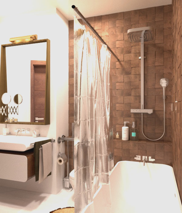 Фото из портфолио Городское шале – фотографии дизайна интерьеров на INMYROOM