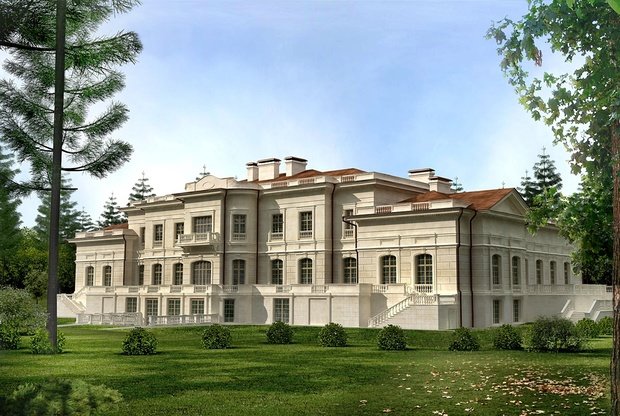 Фото из портфолио Классический дом 1500 м² – фотографии дизайна интерьеров на INMYROOM