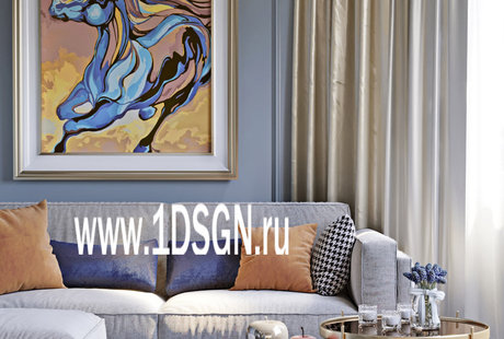 Дизайн интерьера Гостиная в квартире г.Москва