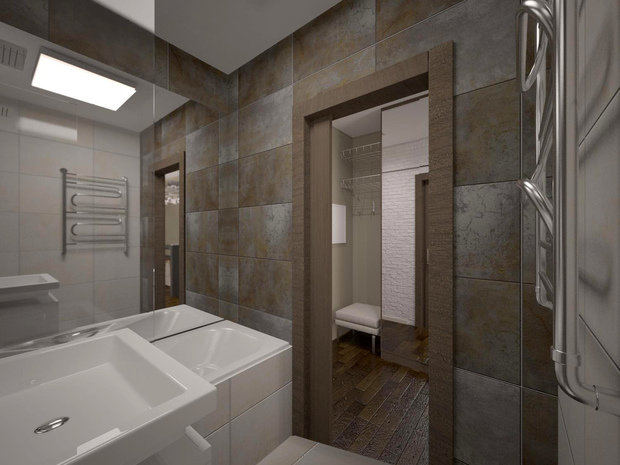 Фотография: Ванная в стиле Лофт – фото на INMYROOM