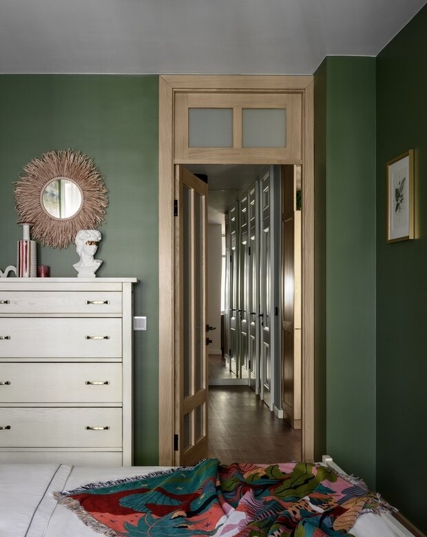 Фотография: Спальня в стиле Скандинавский, Современный, Квартира, Проект недели, Минск, 2 комнаты, 40-60 метров, Анжелика Макаревич – фото на INMYROOM