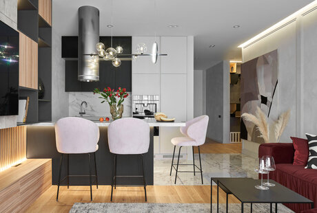 Дизайн интерьера квартиры в ЖК «Новоселье: Городские кварталы» в современном стиле
