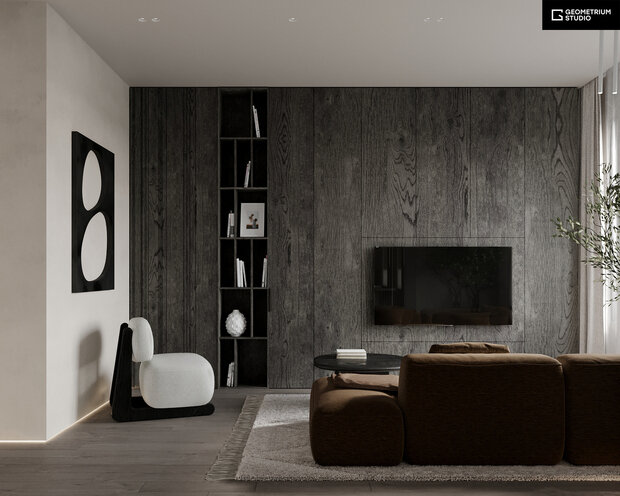 Фото из портфолио Петровский Парк 97,1 м2 – фотографии дизайна интерьеров на INMYROOM