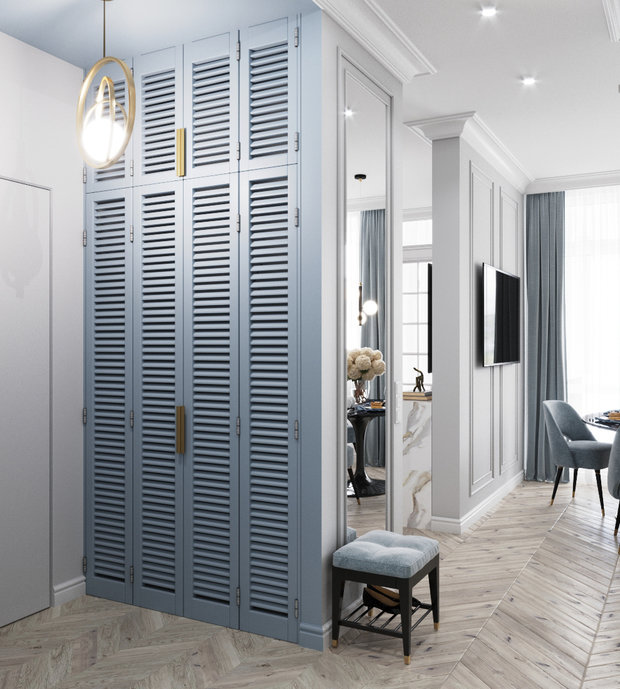 Фото из портфолио Незабудковый цвет – фотографии дизайна интерьеров на INMYROOM