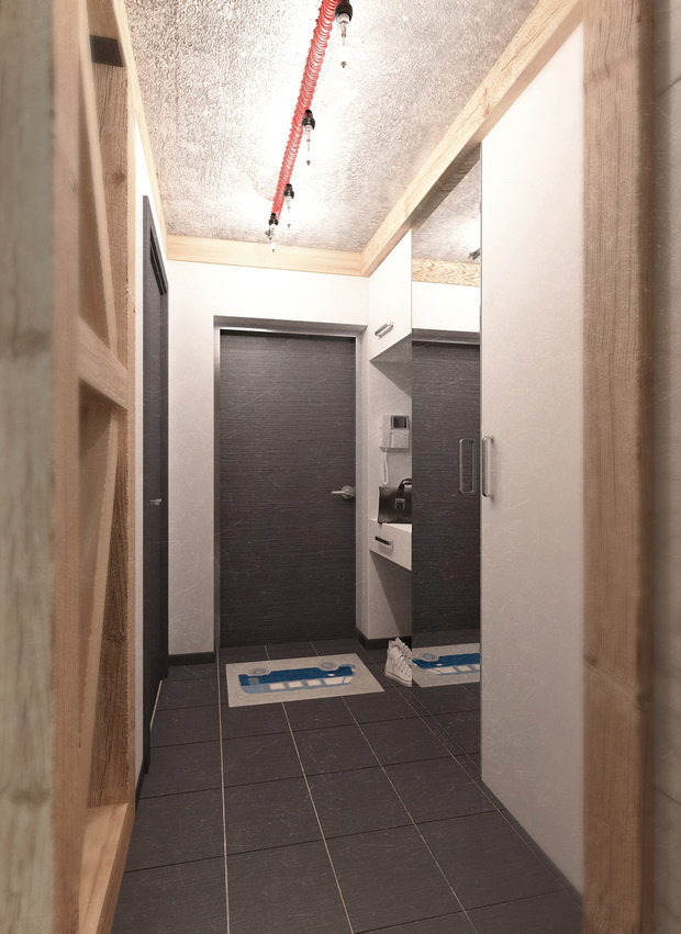 Фотография: Прихожая в стиле Лофт, Квартира, Дома и квартиры, IKEA, Проект недели, Cosmorelax – фото на INMYROOM