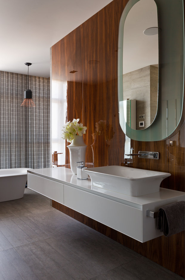 Фото из портфолио Grey and Walnut – фотографии дизайна интерьеров на INMYROOM