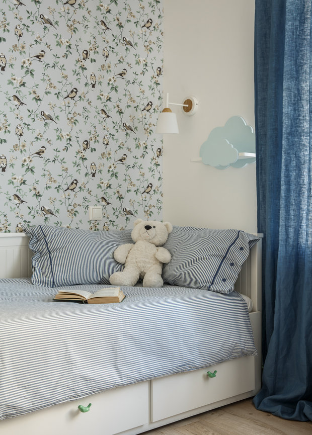 Фотография: Детская в стиле Прованс и Кантри, Квартира, Проект недели, Москва, 3 комнаты, 60-90 метров – фото на INMYROOM