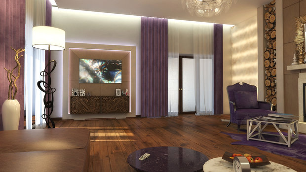 Фото из портфолио Чертовицы. Первый этаж – фотографии дизайна интерьеров на INMYROOM