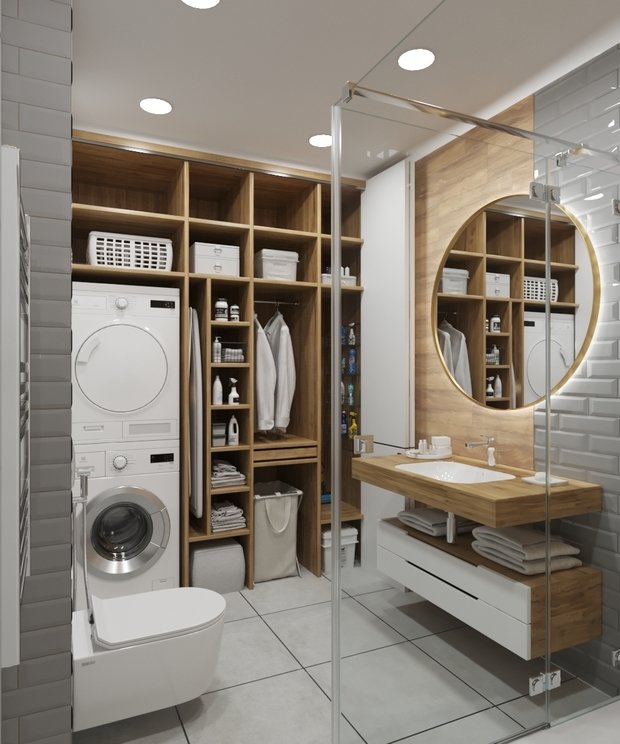 Фото из портфолио Ванная в современном стиле – фотографии дизайна интерьеров на INMYROOM