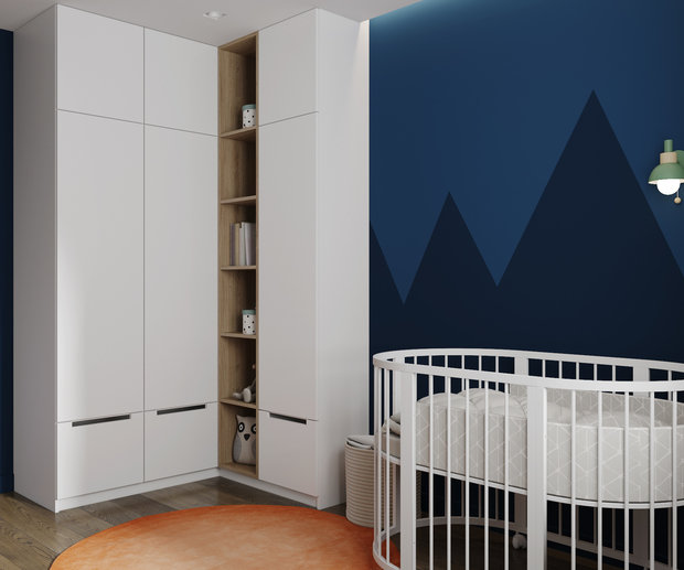 Фото из портфолио Дизайн квартиры в ЖК Legenda на Комендантского – фотографии дизайна интерьеров на INMYROOM