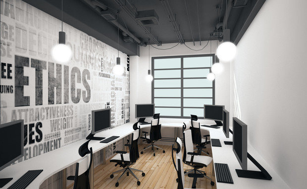 Фото из портфолио Дизайн проект офиса для частного заказчика, Филадельфия – фотографии дизайна интерьеров на INMYROOM