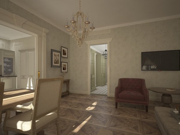 Фото из портфолио проект квартиры 6 – фотографии дизайна интерьеров на INMYROOM
