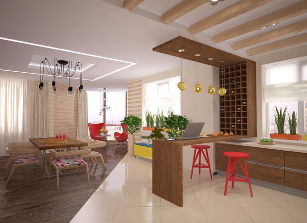 Фото из портфолио Квартира в ЖК "Эдем" – фотографии дизайна интерьеров на INMYROOM