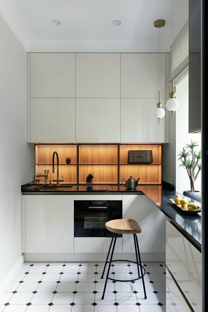 Фотография: в стиле , Кухня и столовая, Малогабаритная квартира, Советы – фото на INMYROOM