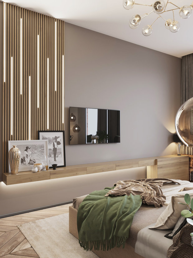 Фото из портфолио Сердце Столицы \ 96 кв. м. – фотографии дизайна интерьеров на INMYROOM