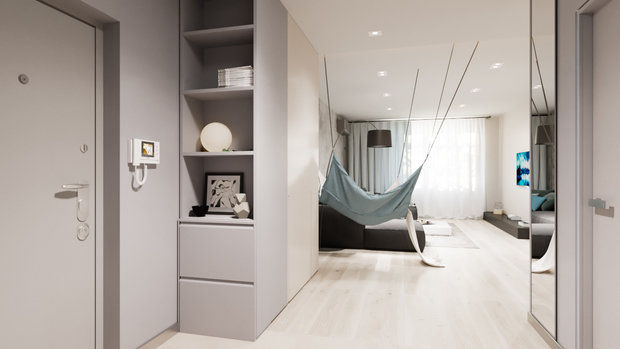 Фото из портфолио Квартира с характером – фотографии дизайна интерьеров на INMYROOM