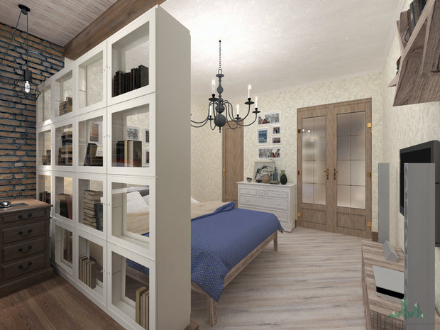 Фото из портфолио 1-комнатная квартира – фотографии дизайна интерьеров на INMYROOM
