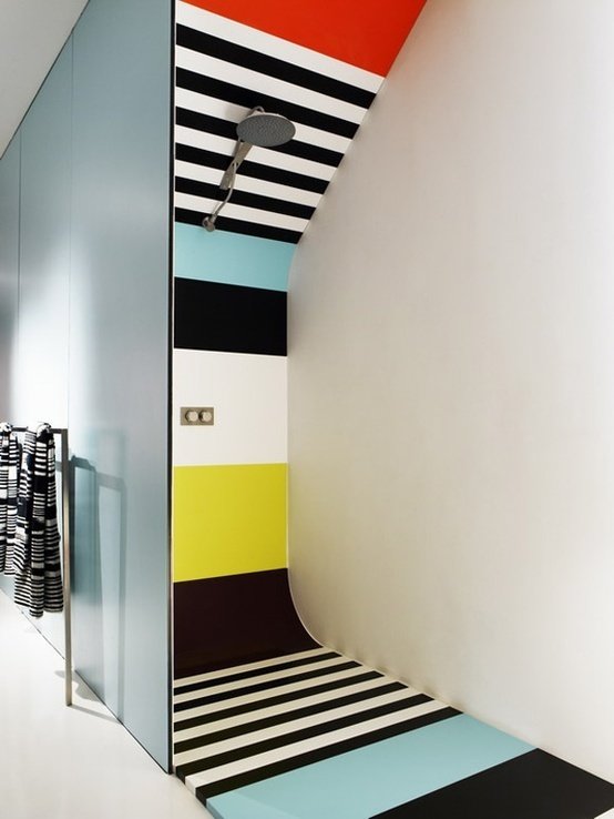 Фотография: Ванная в стиле Хай-тек, Декор интерьера, Дизайн интерьера, Цвет в интерьере – фото на INMYROOM