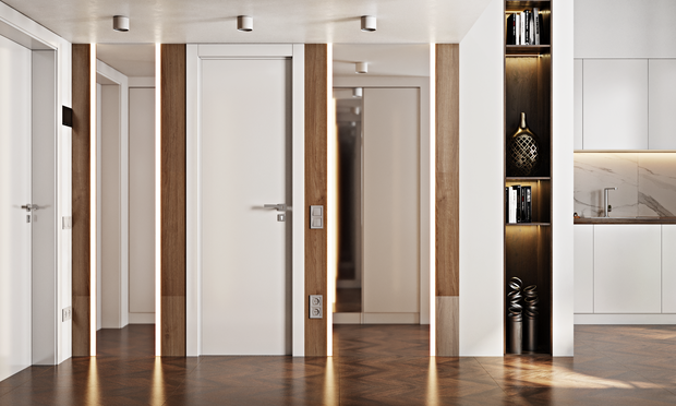 Фотография: Прихожая в стиле Современный, Квартира, Студия, Проект недели, Москва, до 40 метров, 40-60 метров, Александра Гартке – фото на INMYROOM