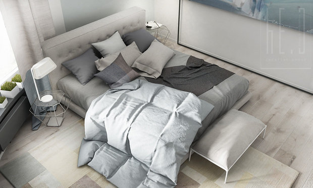 Фото из портфолио Blue details – фотографии дизайна интерьеров на INMYROOM