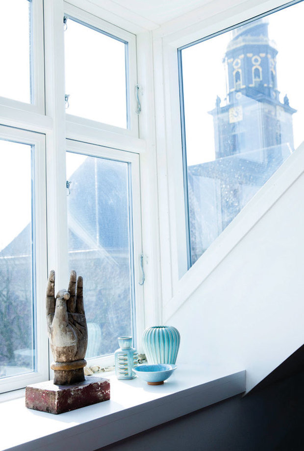 Фото из портфолио Пентхаус с уникальными предметами антиквариата и вещичками с блошиного рынка – фотографии дизайна интерьеров на INMYROOM