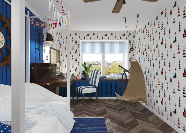 Фото из портфолио Винтажная классика.  – фотографии дизайна интерьеров на INMYROOM