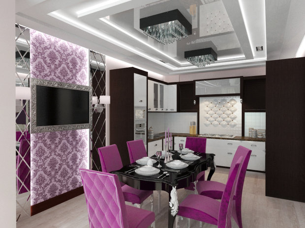Фото из портфолио Квартира в стиле арт-деко – фотографии дизайна интерьеров на INMYROOM