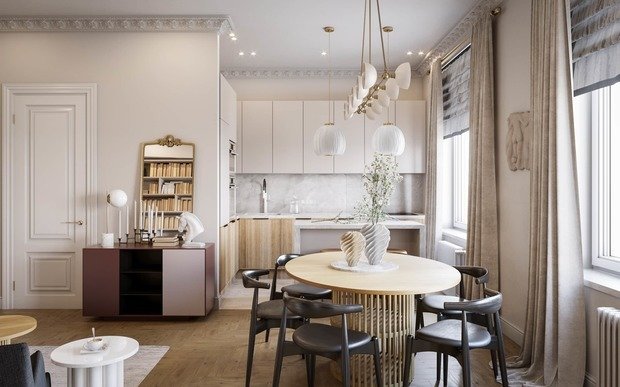 Фото из портфолио "Сердце Столицы" – фотографии дизайна интерьеров на INMYROOM