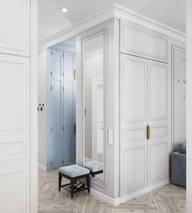 Фото из портфолио Незабудковый цвет – фотографии дизайна интерьеров на INMYROOM