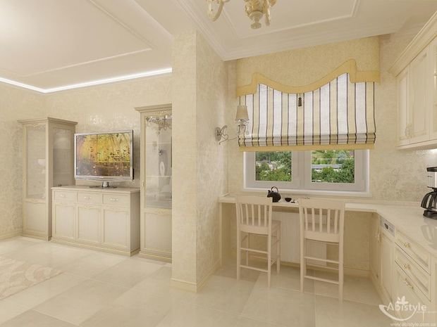 Фото из портфолио кухня – фотографии дизайна интерьеров на InMyRoom.ru