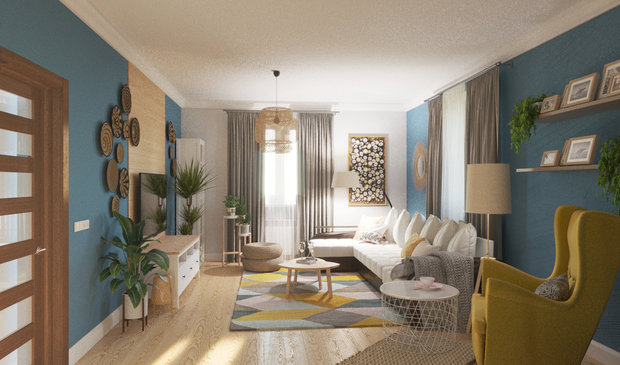 Фото из портфолио Гостиная – фотографии дизайна интерьеров на INMYROOM