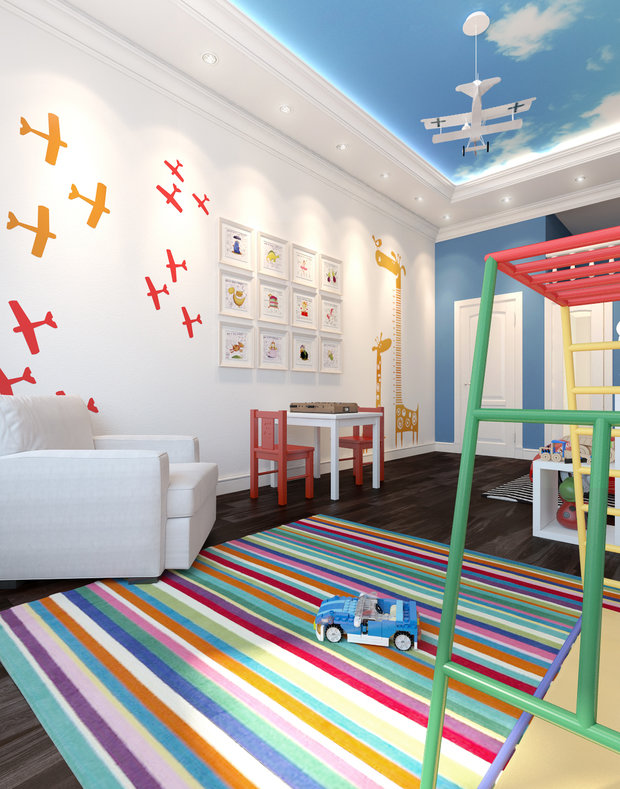 Фото из портфолио Дизайн-проект квартиры с просторной гостиной – фотографии дизайна интерьеров на INMYROOM