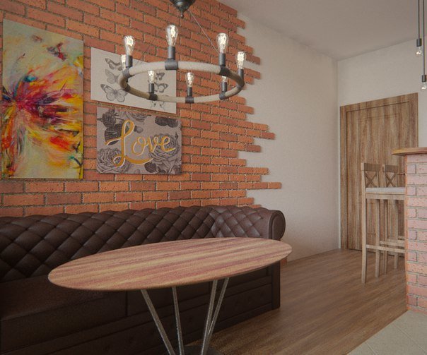 Фото из портфолио Кухня в стиле Лофт – фотографии дизайна интерьеров на INMYROOM