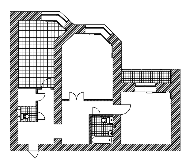 Фотография: Планировки в стиле , Современный, Квартира, Дома и квартиры – фото на INMYROOM