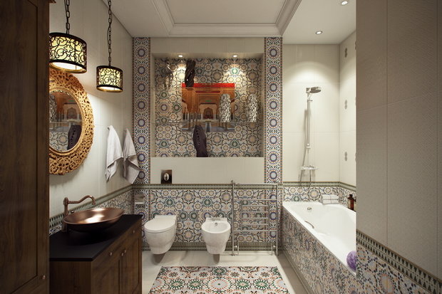 Фото из портфолио 4-комнатная квартира в Очаково – фотографии дизайна интерьеров на INMYROOM