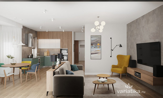 Фото из портфолио 115_vartemyagi – фотографии дизайна интерьеров на INMYROOM