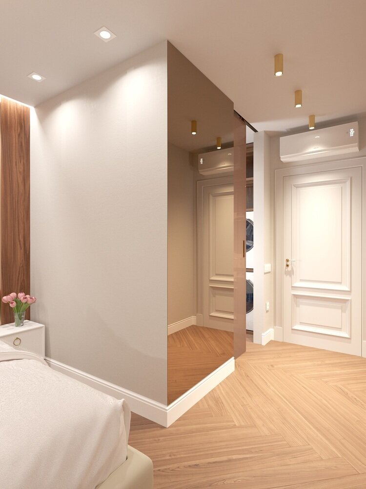 Фото из портфолио Квартира в бежевых оттенках – фотографии дизайна интерьеров на INMYROOM Фото из портфолио Квартира в бежевых оттенках – фотографии дизайна интерьеров на INMYROOM