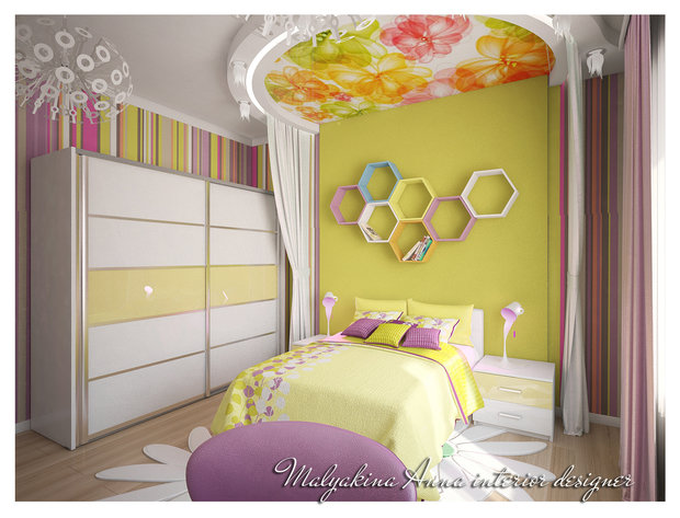 Фото из портфолио Энергия цвета  – фотографии дизайна интерьеров на INMYROOM