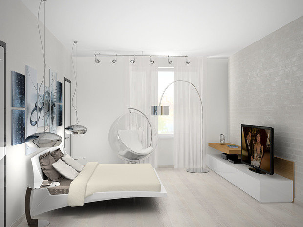 Фото из портфолио Квартира в стиле хай-тек – фотографии дизайна интерьеров на INMYROOM