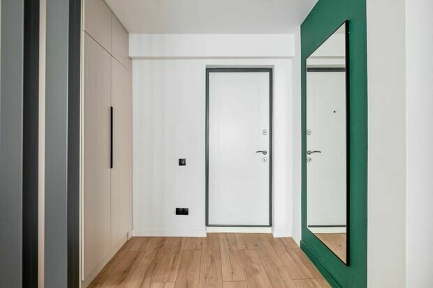 Фотография: Прихожая в стиле Современный, Минимализм, Проект дня, Блочный дом, 3 комнаты, 40-60 метров, Москав, II 29-3 – фото на INMYROOM