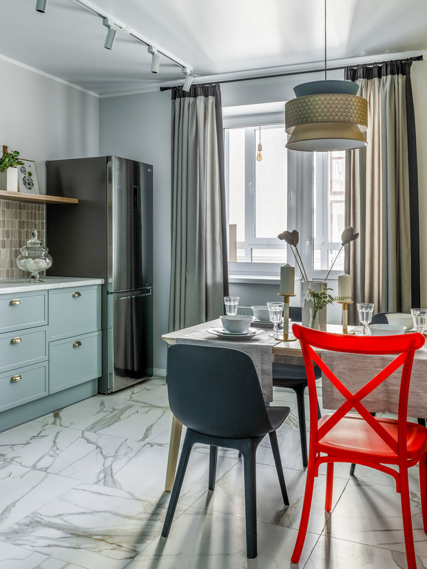 Фото из портфолио Однушка 43м2 для сдачи в аренду – фотографии дизайна интерьеров на INMYROOM